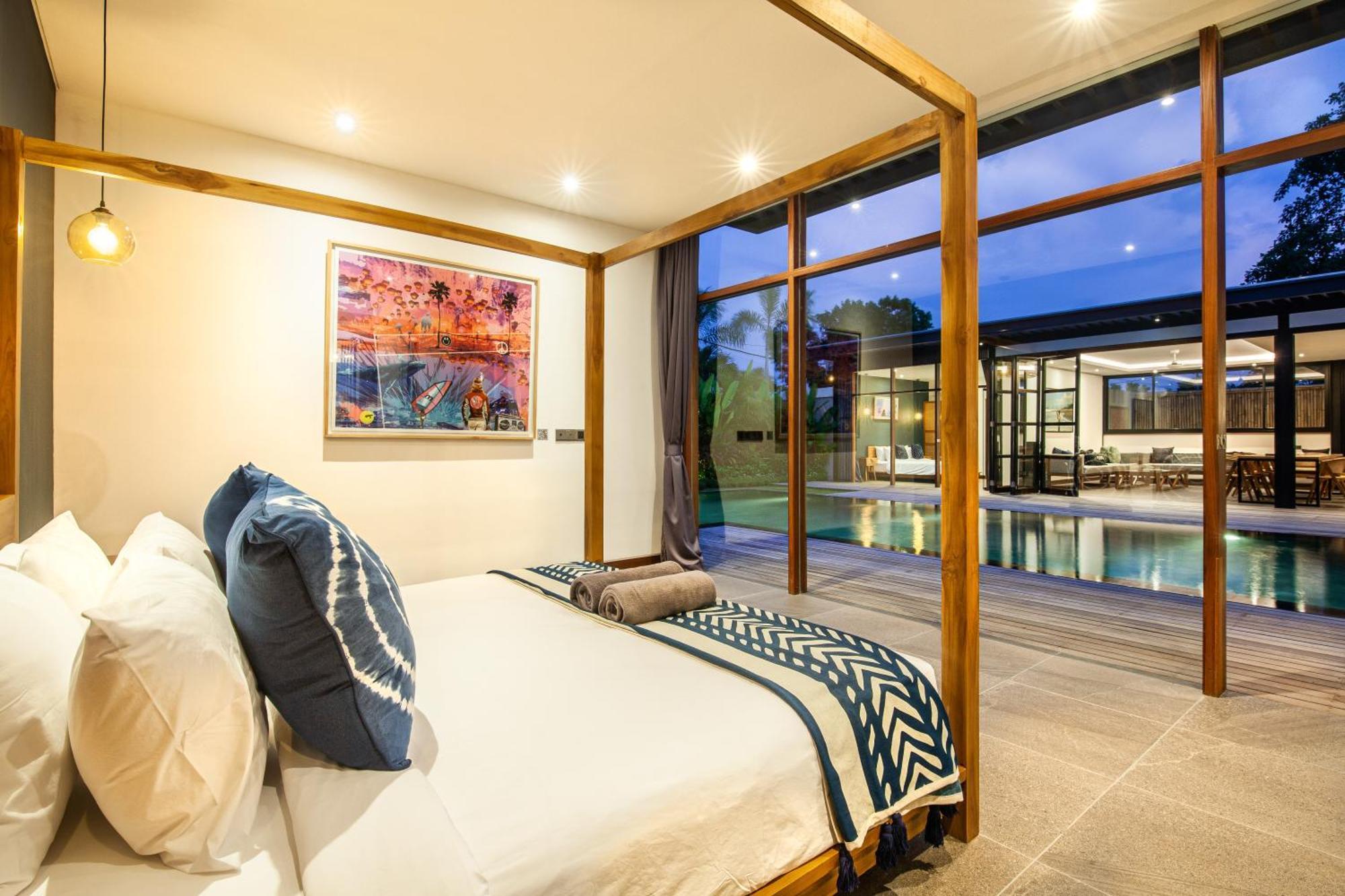 Brand New 5 Bedroom Villa Enclosed Living Room Canggu تْشانغو المظهر الخارجي الصورة