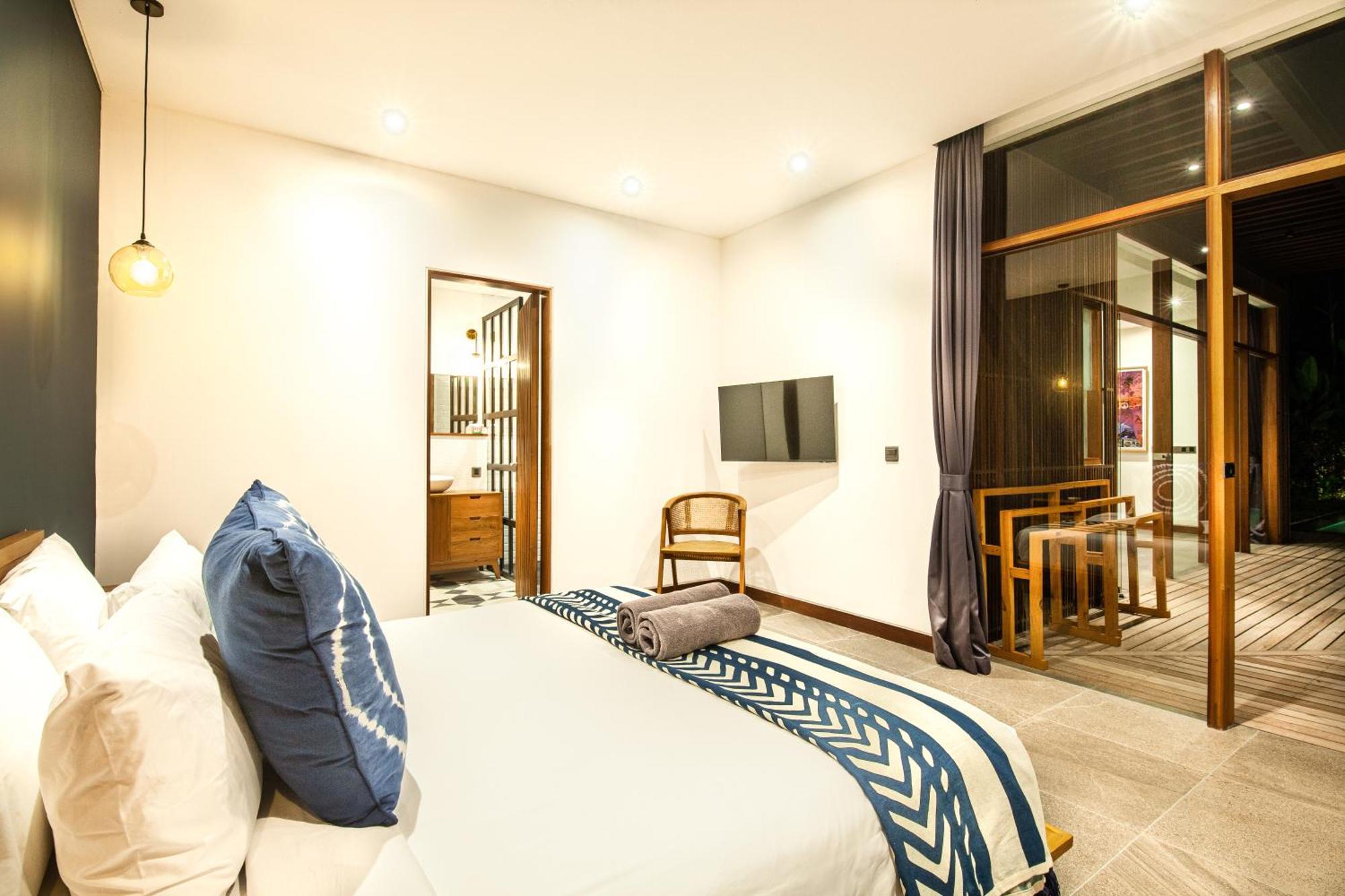 Brand New 5 Bedroom Villa Enclosed Living Room Canggu تْشانغو المظهر الخارجي الصورة